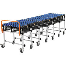 DY19 ABS  plastic gravity roller conveyor ,expandable flexible roller conveyor price